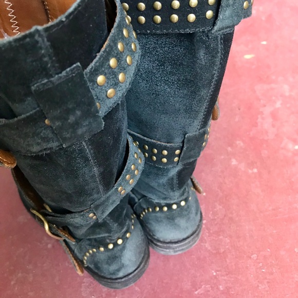 RARE Fiorentini Baker Stud Eternity Boots 7.5 8 - Picture 4 of 8